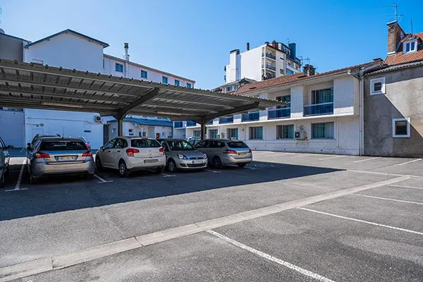 Parking de l'hôtel